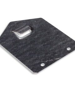 Anti-roost sheet metal above cross member Step V16